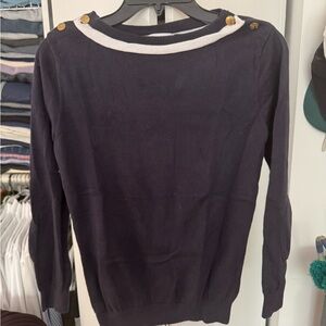 Boast Navy Crew Neck Sweater